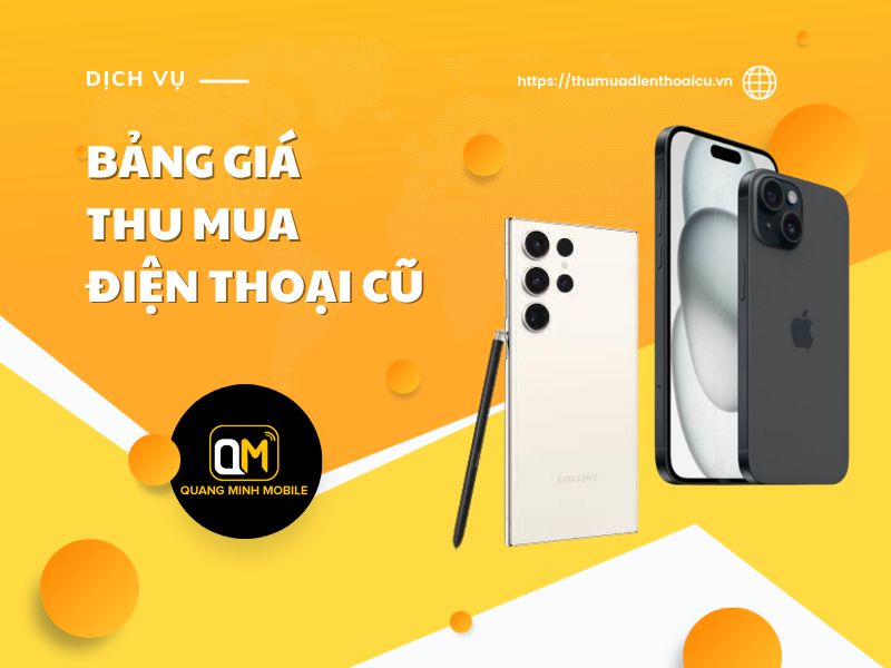 Bảng giá thu mua điện thoại cũ 2024 tại TPHCM