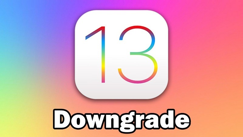 Hướng dẫn hạ cấp iOS 13 về lại iOS 12 không mất dữ liệu