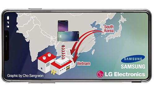 Việt Nam thành công xưởng sản xuất smartphone thay Hàn Quốc